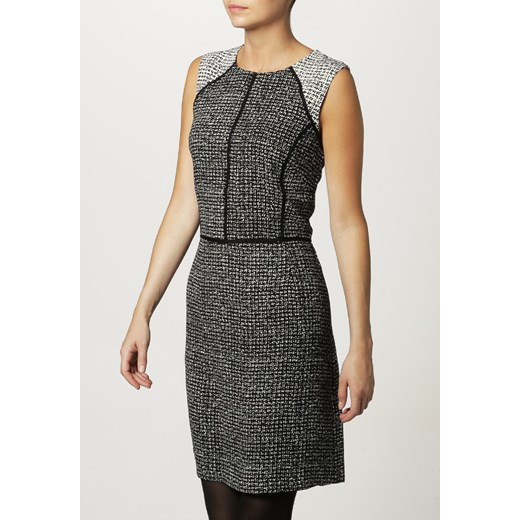 Oasis TWEED Sukienka letnia black/multi zalando szary okrągłe