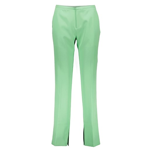 Gina Tricot Spodnie w kolorze zielonym ze sklepu Limango Polska w kategorii Spodnie damskie - zdjęcie 163797831