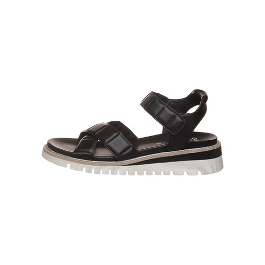 Ara Shoes Skórzane sandały w kolorze czarnym ze sklepu Limango Polska w kategorii Sandały damskie - zdjęcie 163800131