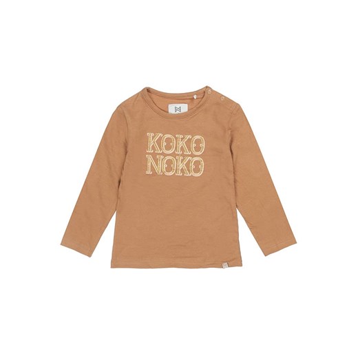 Koko Noko Koszulka w kolorze jasnobrązowym Koko Noko 134 okazyjna cena Limango Polska