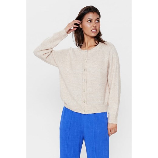 NÜMPH Kardigan "Nuriette" w kolorze beżowym Nümph L/XL okazyjna cena Limango Polska