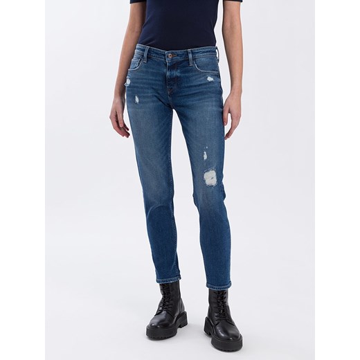 Cross Jeans Dżinsy - Slim fit - w kolorze granatowym ze sklepu Limango Polska w kategorii Jeansy damskie - zdjęcie 163811204