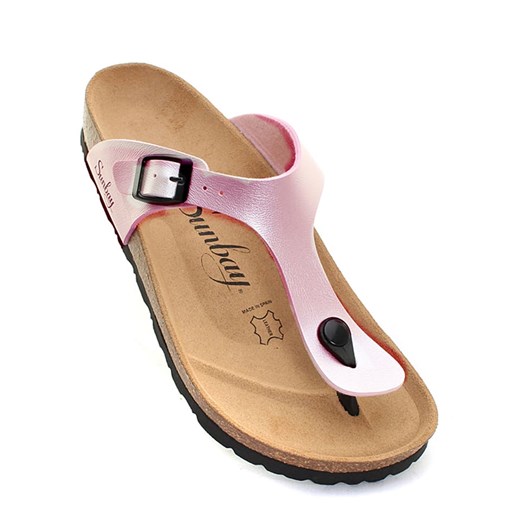 Sunbay Japonki &quot;Camelia&quot; w kolorze jasnoróżowym ze sklepu Limango Polska w kategorii Klapki damskie - zdjęcie 163814044