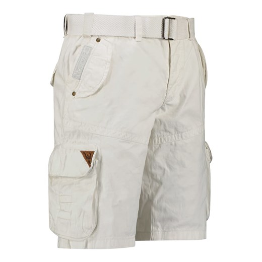 Geographical Norway Bojówki "Pouvoir" w kolorze białym Geographical Norway M okazyjna cena Limango Polska