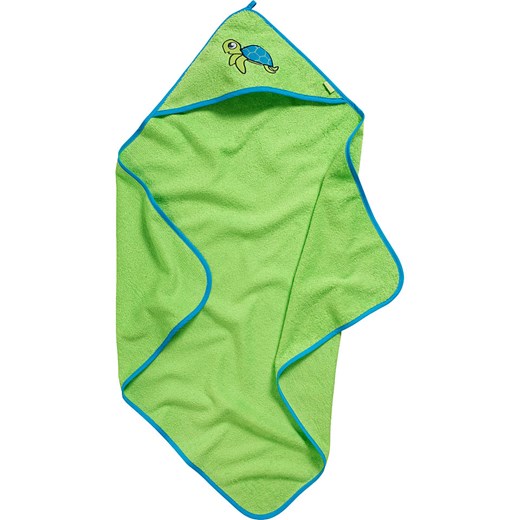Playshoes Ręcznik w kolorze zielonym z kapturem Playshoes 75x75 cm Limango Polska okazyjna cena