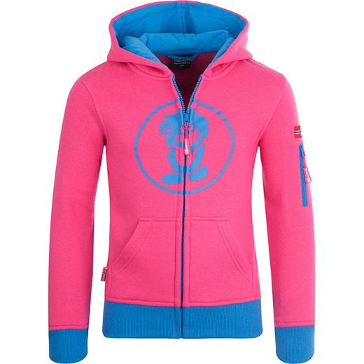 Trollkids Bluza &quot;Sortland&quot; w kolorze jasnoróżowo-niebieskim Trollkids 140 okazja Limango Polska