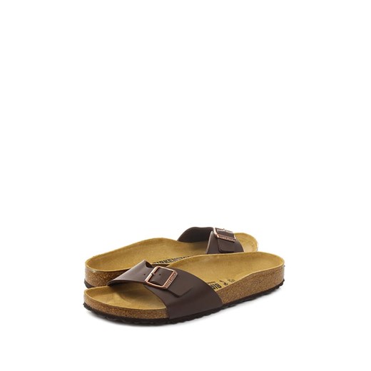 Birkenstock Klapki &quot;Madrid&quot; w kolorze brązowym 46 promocja Limango Polska