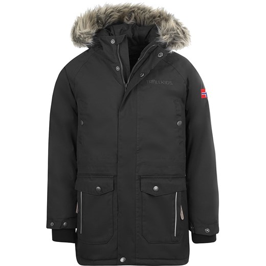 Trollkids Parka &quot;Nordkapp&quot; w kolorze czarnym ze sklepu Limango Polska w kategorii Kurtki chłopięce - zdjęcie 163817384