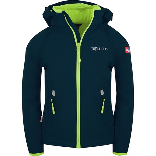 Trollkids Kurtka softshellowa Zipp-Off &quot;Rondane XT&quot; w kolorze granatowym ze sklepu Limango Polska w kategorii Kurtki chłopięce - zdjęcie 163818562
