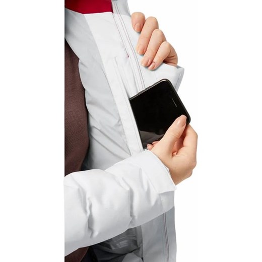 Kurtka damska biała Helly Hansen z kapturem 