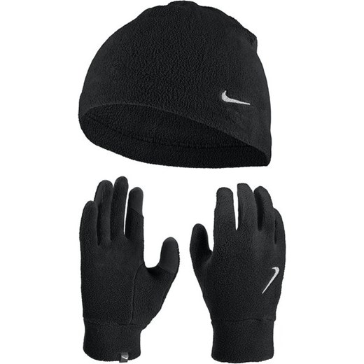 Zestaw czapka + rękawiczki Fleece Hat and Glove Set Wm's Nike ze sklepu SPORT-SHOP.pl w kategorii Czapki zimowe męskie - zdjęcie 163825511