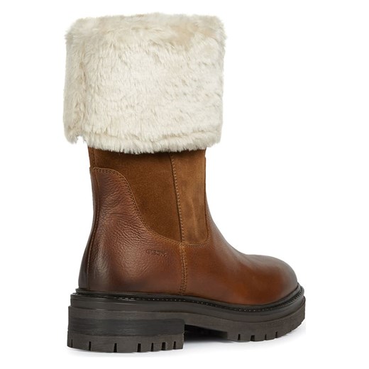 Geox Botki &quot;Iridea&quot; w kolorze brązowym Geox 41 Limango Polska promocyjna cena