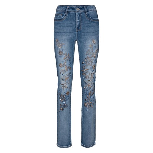 Heine Dżinsy - Slim fit - w kolorze błękitnym ze sklepu Limango Polska w kategorii Jeansy damskie - zdjęcie 163826250