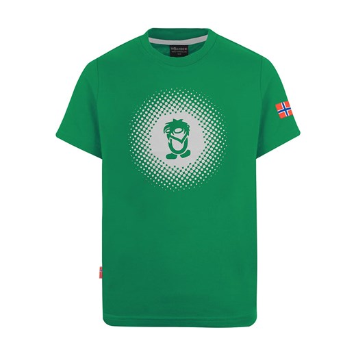 Trollkids Koszulka funkcyjna &quot;Pointillism&quot; w kolorze zielonym Trollkids 152 promocyjna cena Limango Polska