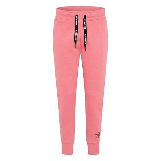 Chiemsee Spodnie dresowe w kolorze różowym ze sklepu Limango Polska w kategorii Spodnie damskie - zdjęcie 163827440