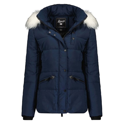 Geographical Norway Parka &quot;Chester&quot; w kolorze granatowym ze sklepu Limango Polska w kategorii Kurtki dziewczęce - zdjęcie 163827471
