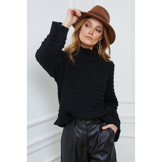 Joséfine Sweter w kolorze czarnym ze sklepu Limango Polska w kategorii Swetry damskie - zdjęcie 163827621