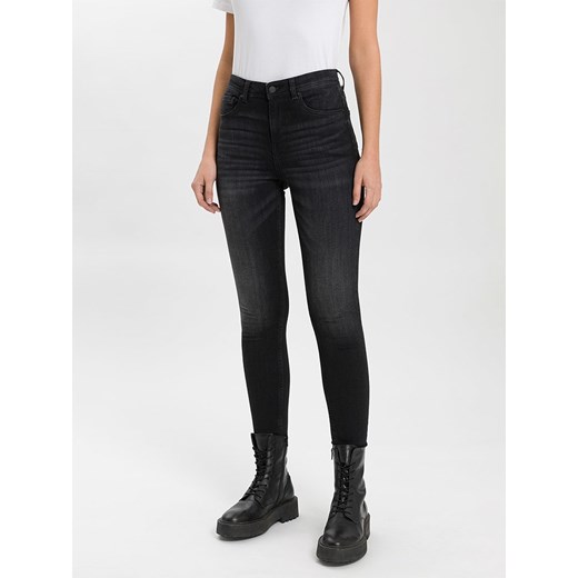 Cross Jeans Dżinsy  - Skinny fit -  w kolorze czarnym ze sklepu Limango Polska w kategorii Jeansy damskie - zdjęcie 163830581