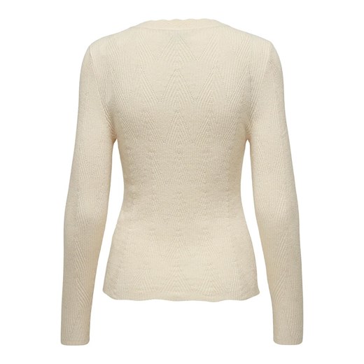 ONLY Sweter w kolorze beżowym XL okazja Limango Polska