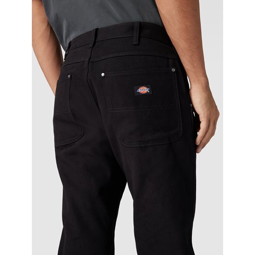 Czarne spodnie męskie Dickies casualowe