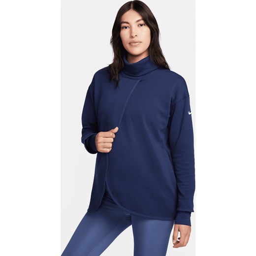 Damska dwustronna bluza ciążowa Nike (M) - Niebieski ze sklepu Nike poland w kategorii Bluzy ciążowe - zdjęcie 163849880