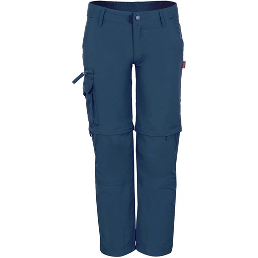 Trollkids Spodnie trekkingowe Zipp-Off &quot;Oppland&quot; - Regular fit - w kolorze granatowym ze sklepu Limango Polska w kategorii Spodnie chłopięce - zdjęcie 163852832