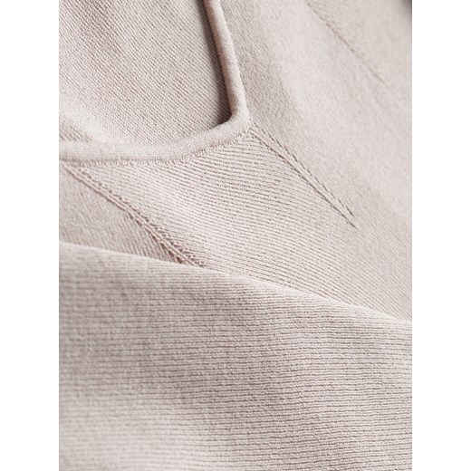 Reserved - Dzianinowa bluzka - beżowy Reserved S Reserved