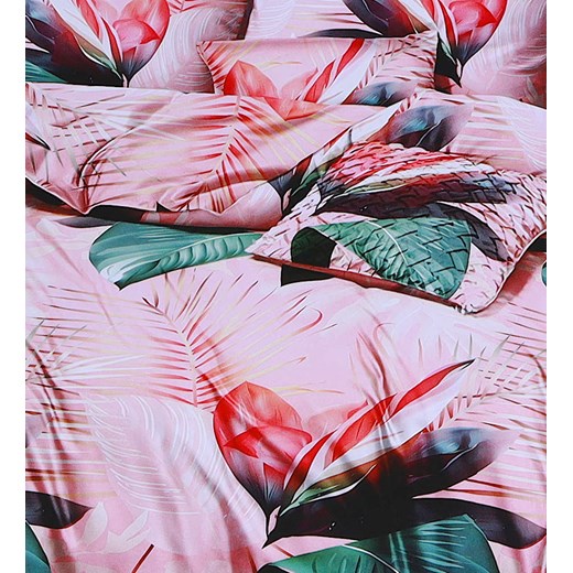 Różowy komplet pościeli Fashion Home 160x200 /H2-K1 15059 S390/ Pantofelek24 160x200 cm Pantofelek24.pl Jacek Włodarczyk