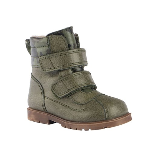 Rap Skórzane botki zimowe "Wally" w kolorze khaki Rap 28 promocyjna cena Limango Polska