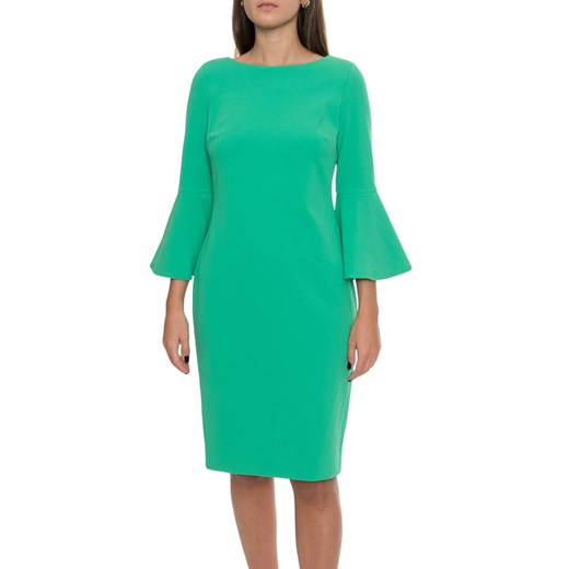 Calvin Klein Sukienka w kolorze zielonym Calvin Klein 44 Limango Polska promocja