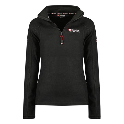 Canadian Peak Kurtka polarowa &quot;Tugeak&quot; w kolorze czarnym ze sklepu Limango Polska w kategorii Bluzy damskie - zdjęcie 163880970