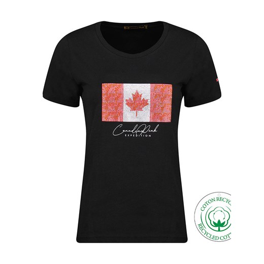 Canadian Peak Koszulka &quot;Jwildeak&quot; w kolorze czarnym ze sklepu Limango Polska w kategorii Bluzki damskie - zdjęcie 163882434