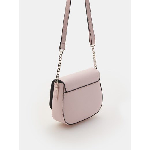 Sinsay - Torebka z łańcuszkiem - różowy Sinsay Jeden rozmiar Sinsay