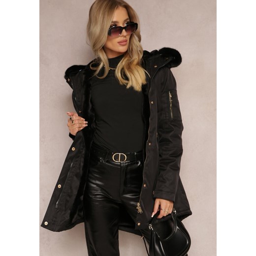 Parka damska Renee czarna