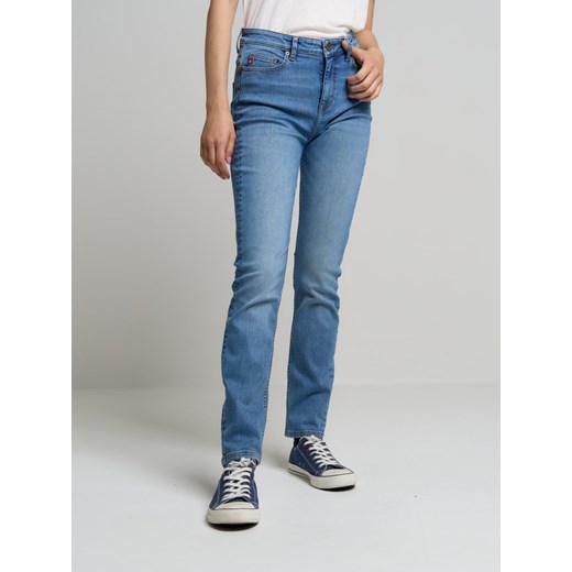 Spodnie jeans damskie z wysokim stanem Katrina High Waist 453 ze sklepu Big Star w kategorii Jeansy damskie - zdjęcie 163887200