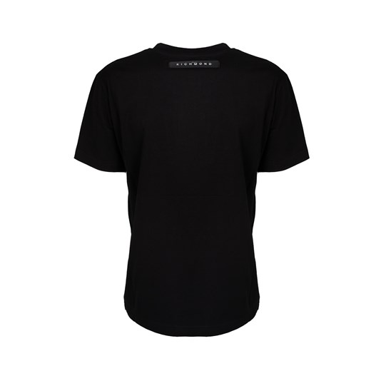 John Richmond T-Shirt "Tropik" | RMA22207TS | Mężczyzna | Czarny John Richmond XL ubierzsie.com okazyjna cena