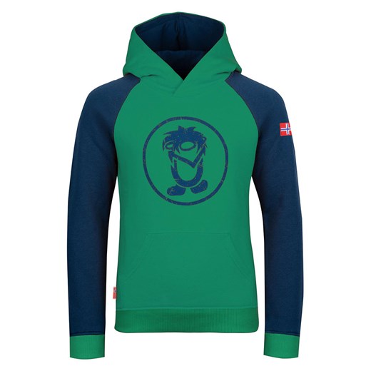 Trollkids Bluza "Stavanger" w kolorze granatowo-zielonym Trollkids 128 promocyjna cena Limango Polska