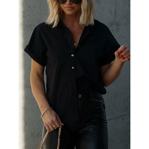 LA Angels Bluzka w kolorze czarnym ze sklepu Limango Polska w kategorii Koszule damskie - zdjęcie 163891981