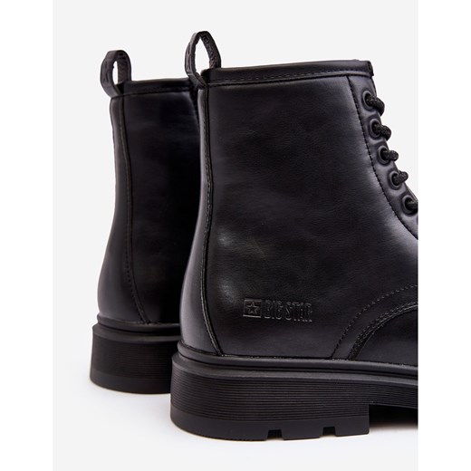 Buty zimowe męskie BIG STAR wiązane 