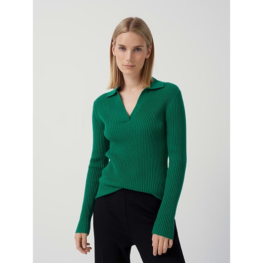 Someday Sweter &quot;Tilvy&quot; w kolorze zielonym ze sklepu Limango Polska w kategorii Swetry damskie - zdjęcie 163894654