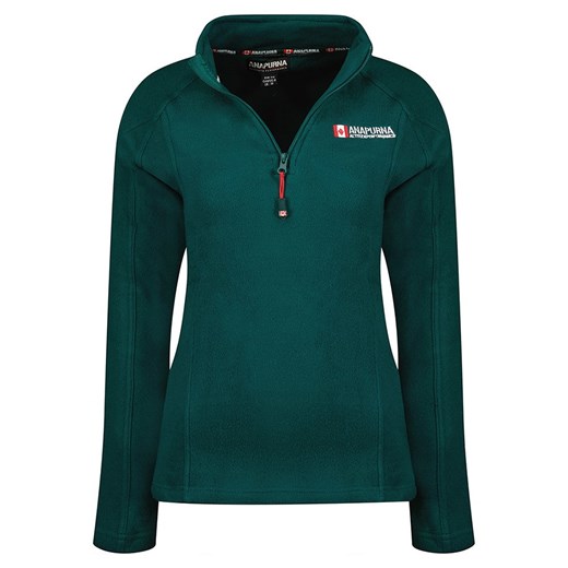 ANAPURNA Bluza polarowa &quot;Tonneau&quot; w kolorze zielonym ze sklepu Limango Polska w kategorii Bluzy damskie - zdjęcie 163895252