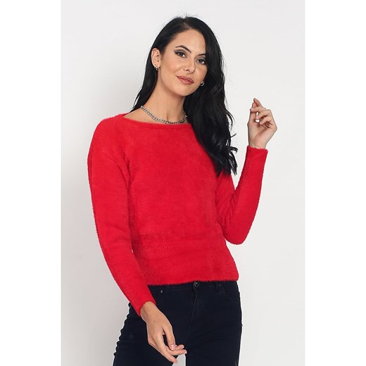 ASSUILI Sweter w kolorze czerwonym 36 wyprzedaż Limango Polska