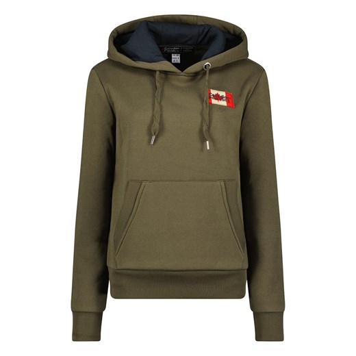 Canadian Peak Bluza &quot;Genifeak&quot; w kolorze khaki ze sklepu Limango Polska w kategorii Bluzy damskie - zdjęcie 163904064