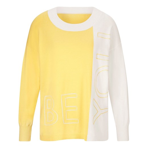 Heine Sweter w kolorze żółto-kremowym ze sklepu Limango Polska w kategorii Swetry damskie - zdjęcie 163904493