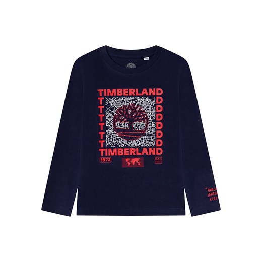 Timberland Koszulka w kolorze granatowym Timberland 140 okazyjna cena Limango Polska