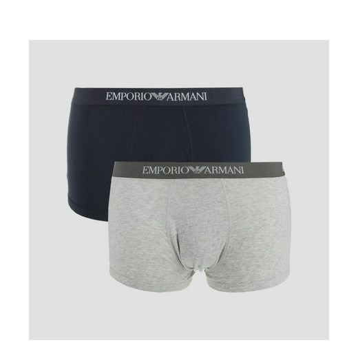 Bokserki Emporio Armani CC722-111613 L 2 szt Niebieskie/Szare (8051495537825). Emporio Armani L Rozetka.pl