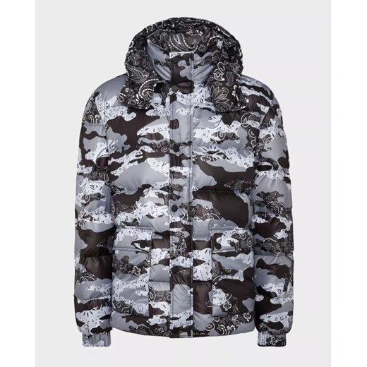 Philipp Plein Szaro-czarna kurtka moro L L Moliera2.com