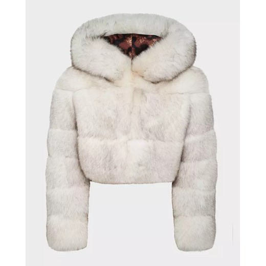 Philipp Plein Szara kurtka z kapturem M S Moliera2.com