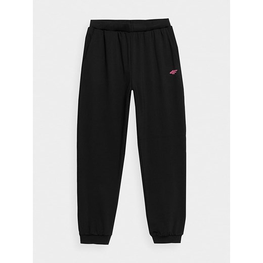 4F Spodnie sportowe w kolorze czarnym ze sklepu Limango Polska w kategorii Spodnie chłopięce - zdjęcie 163933631