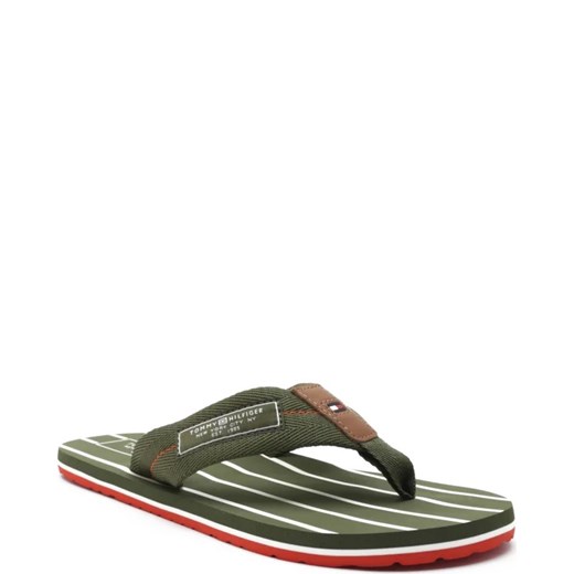 Tommy Hilfiger Japonki PATCH HILFIGER BEACH SANDAL Tommy Hilfiger 46 okazja Gomez Fashion Store